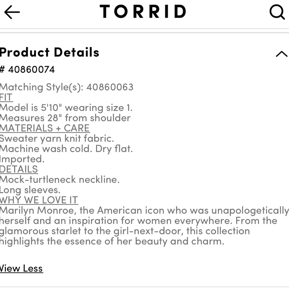 Torrid Size 1 1X 14/16 pale mauve Cable Knit pullover Sweater NWT - Picture 5 of 5